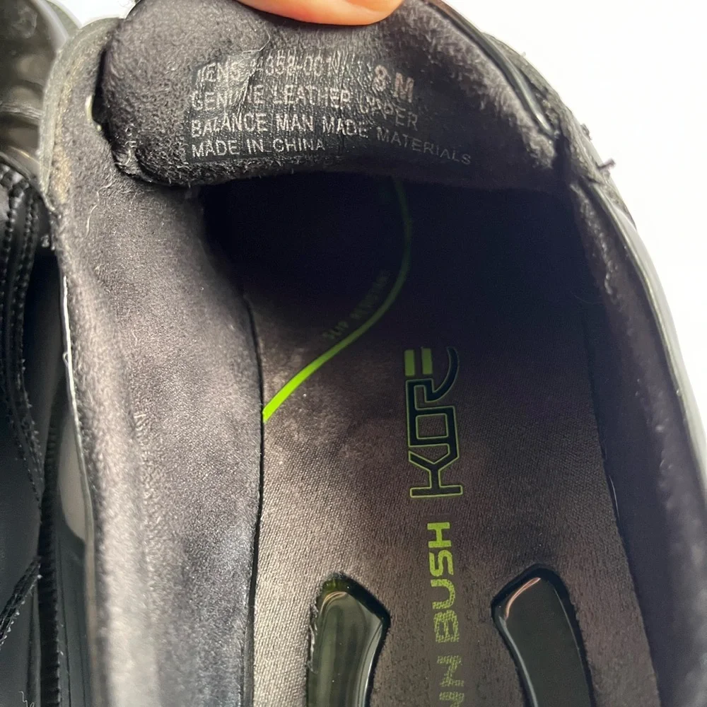 Nunn Bush Kore Comfort Gel Walking Shoes Men’s 8M Slip Resistant Genuine Leather